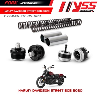 ชุดอัพเกรดโช้คหน้า (FORK UPGRADE KIT) สำหรับ HARLEY DAVIDSON STREET BOB ปี 2020-ปัจจุบัน