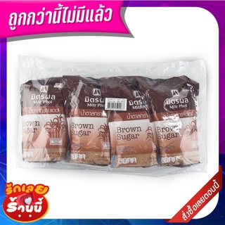 มิตรผล น้ำตาลทรายแดง 500 กรัม x 4 ถุง Mitr Phol Brown Sugar 500g x 4 Bags