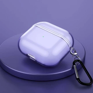 Moreno เคสหูฟัง Air pods 3 พื้นผิวโค้ง 3D ป้องกันการกระแทก ไร้รอยขีดข่วน ล้างทำความสะอาดง่าย