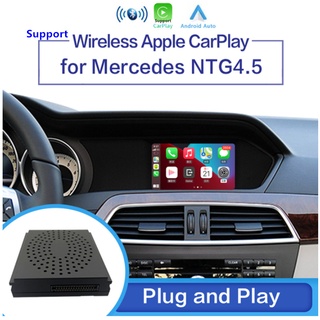 รองรับ Apple CarPlay Android Auto Mirror Link AirPlay สําหรับ Mercedes Benz A B C