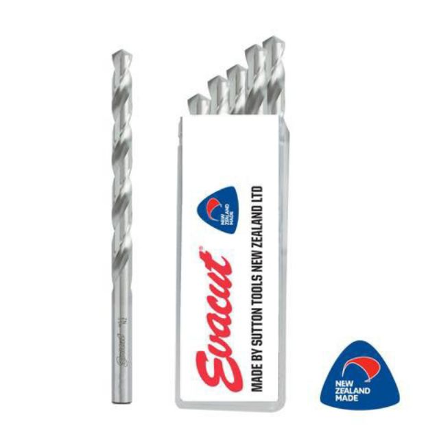 (1 ชิ้น) Evacut HSS JOBBER Twis ดอกสว่านบิดความเร็วสูง