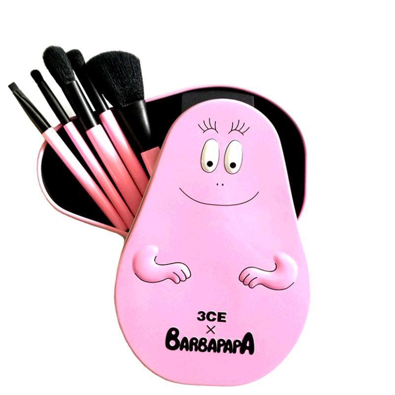 ชุดแปรงแต่งหน้า 5 ชิ้น 3 CE BARBAPAPA BRUSH KIT
