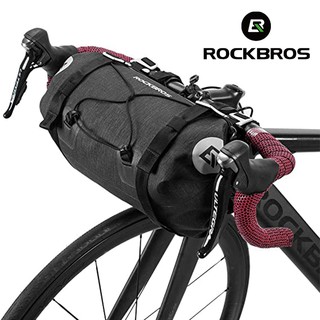 Rockbros กระเป๋าเก็บของ กันน้ํา ขนาดใหญ่ สําหรับติดแฮนด์รถจักรยาน MTB