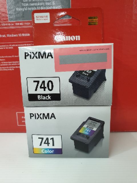 canon หมึกพิมพ์ Inkjet รุ่น PG -740/CL -741  Black/Color