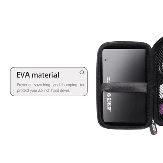 Orico กระเป๋าเคส HDD 2.5 นิ้ว แบบพกพา สําหรับฮาร์ดไดรฟ์ พาวเวอร์แบงค์ สายเคเบิล USB