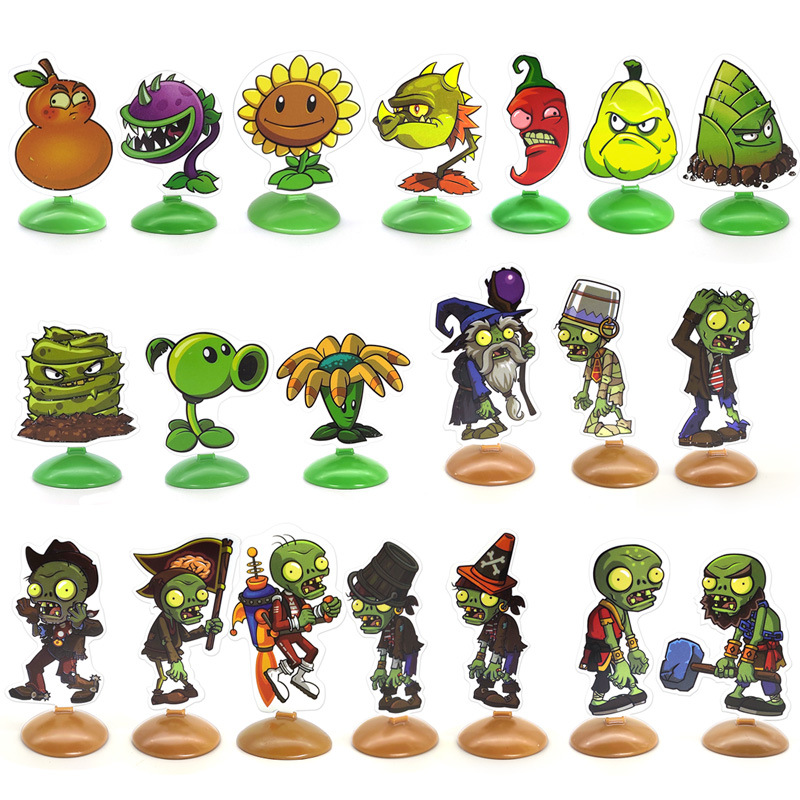 Plant Vs Zombie ตุ๊กตา Pvc ของเล่นสําหรับเด็ก