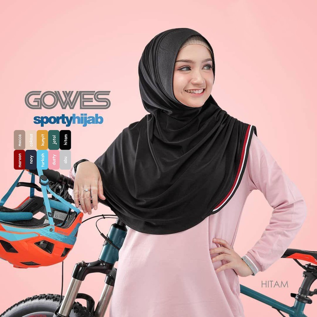 พริกสําเร็จรูป HIJAB สําหรับ CYCLING / SYARI HIJAB / HIJAB / SYRIA HIJAB / SYRIA JERSEY