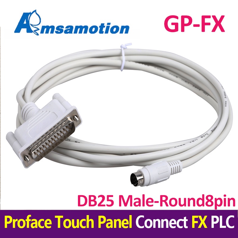 SZ GP-FX CA3-CBLFX สําหรับ Proface GP3000 แผงสัมผัสเชื่อมต่อ Mitsubishi FX3U/FX2N/FX1N Series สายการ