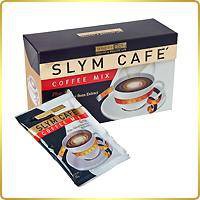 กาแฟสำเร็จรูปชนิดผงเพื่อสุขภาพ 10 ซอง / กล่อง SLYM CAFE COFFEE MIX สลิมคาเฟ่ Minery Gold