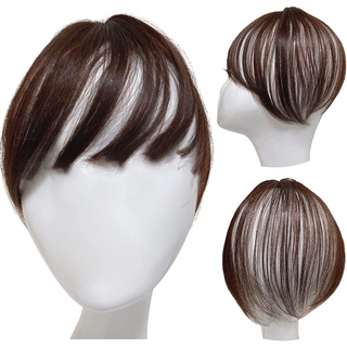 Direct from Japan Luce brillare Partial Wig Wig Wig for Women Womens Wig Top of Head Twirl Short [3-Piece Set] Easy Hair Plus + Dark Brown