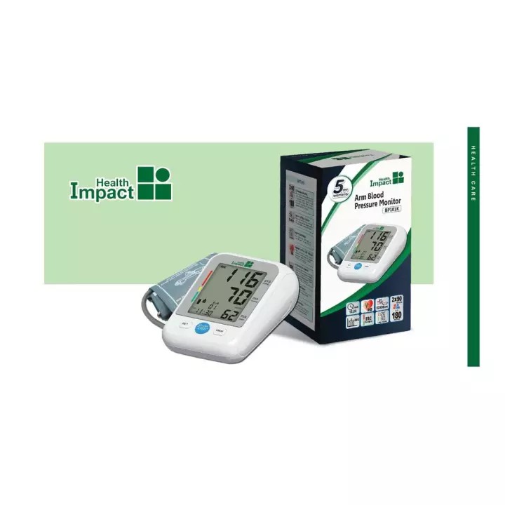 ลดถูกสุด เครื่องวัดความดัน Health Impact Arm Blood Pressure Monitor model BP101K