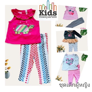 🌈เสื้อผ้าเด็กผู้หญิง แบรนด์kids Headquartersสำหรับเด็กอายุ 3m-18m ขวบ