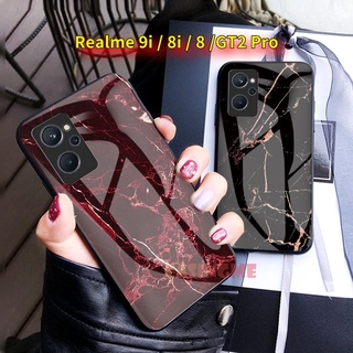 เคสโทรศัพท์มือถือกระจกนิรภัย แบบนิ่ม กันกระแทก สําหรับ Realme 9i Realmi 8i 8 GT2 Pro 8 9 i 4G 5G