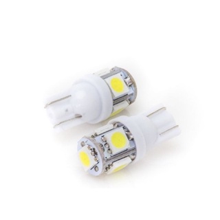 หลอดไฟ LED T10 12V สําหรับรถยนต์ รถจักรยานยนต์ 2 ชิ้น