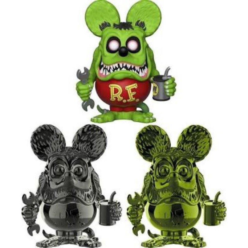 RAT FINK FUNKO POP! MODEL โมเดลของเล่น 10 × 8.5
