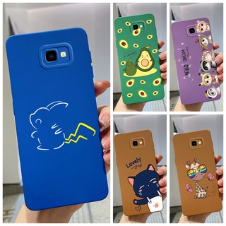 เคสโทรศัพท์ซิลิโคน TPU แบบนิ่ม ลายอะโวคาโดน่ารัก สําหรับ Samsung Galaxy J7 Prime G610F On7 2016 G610Y J7Prime 2