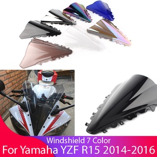 บังลมพลาสติก ABS อุปกรณ์เสริม สําหรับรถจักรยานยนต์ Yamaha YZF R15 R 15 YZFR15 2014 2015 2016