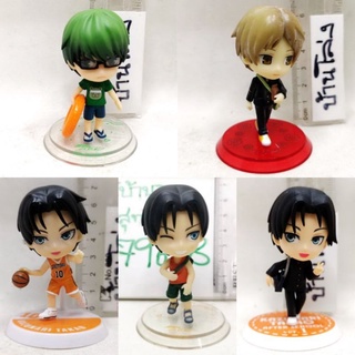 (แท้​/มือ2) Kazunari Takao Chibi Kyun Chara Figure Kurokos Basketball summer vacation Midorima,after school ver.1