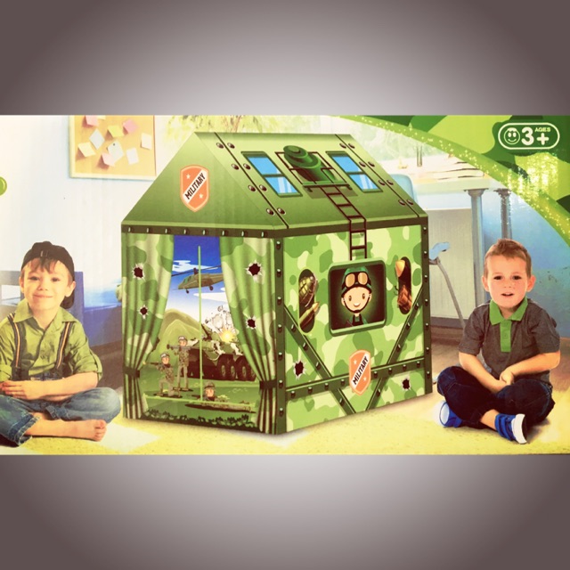 🔥🔥สินค้าพร้อมส่ง เต็นท์เด็กลายทหาร995-7070C