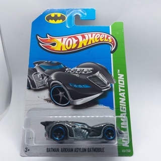 รถเหล็ก Hotwheels BATMAN ARKHAM ASYLUM BATMOBILE (ib37)