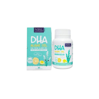 [ของใหม่การันตี] NBL DHA Algae Oil 470MG เสริมสร้างการเจริญเติมโตแก่ลูกรัก ขนาด30เม็ด