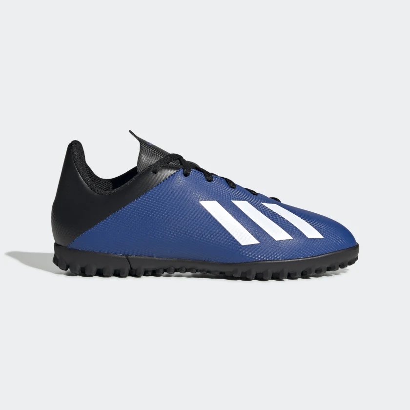 Adidas รองเท้าฟุตบอลเด็ก / ร้อยปุ่มเด็ก X 19.4 TF Junior | Royal Blue/Cloud White/Core Black ( FV4662 )