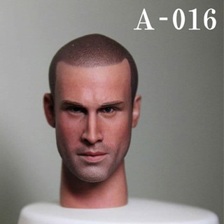 A - 016 1 / 6 Scale Male Head Sculpt Joseph Male Head หัวหุ่นฟิกเกอร์ 12 นิ้วพร้อมสายคล้องคอ