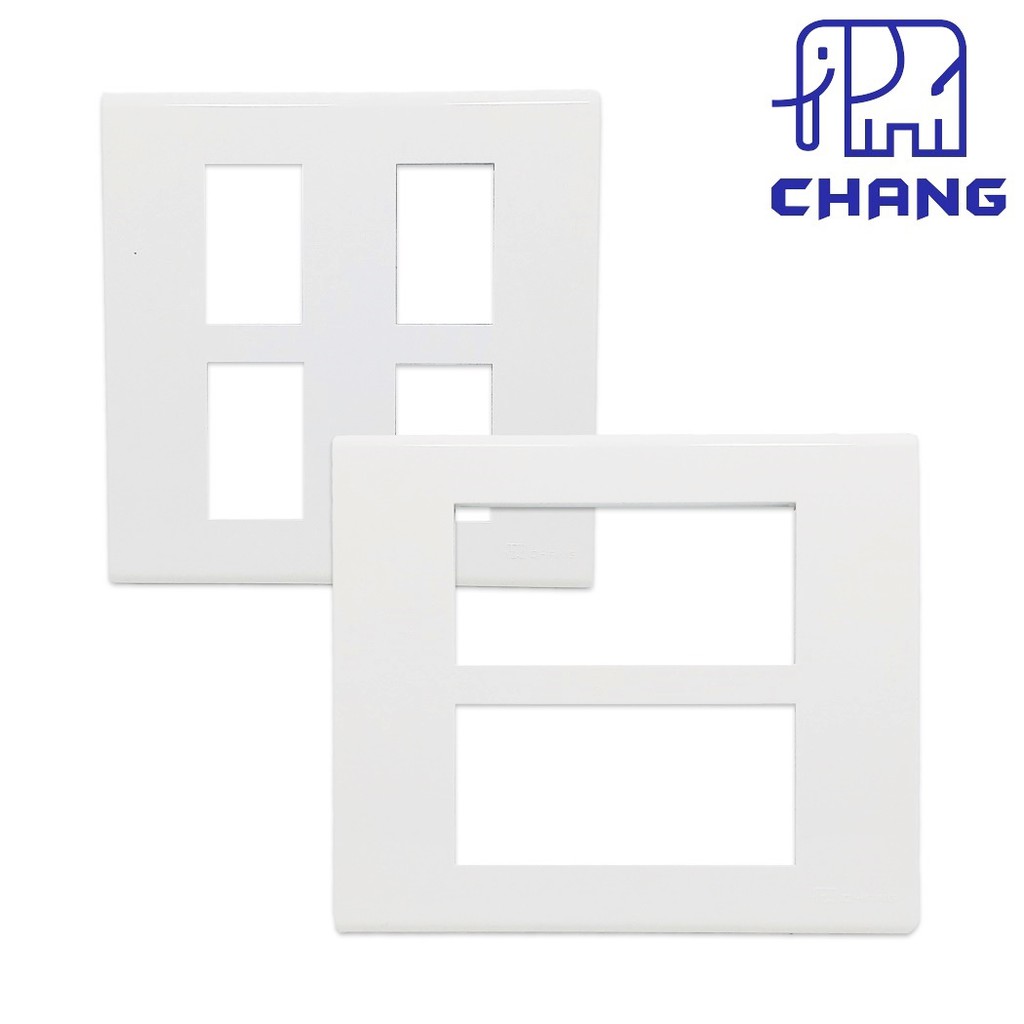 CHANG รุ่น Y-Series ฝาปิด/หน้ากาก 4,5,6 ช่อง