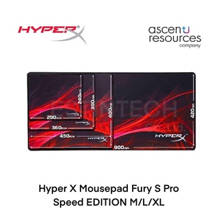 MOUSEPAD (แผ่นรองเมาส์) HyperX Fury S PRO SPEED EDITION M / L / XL ของใหม่