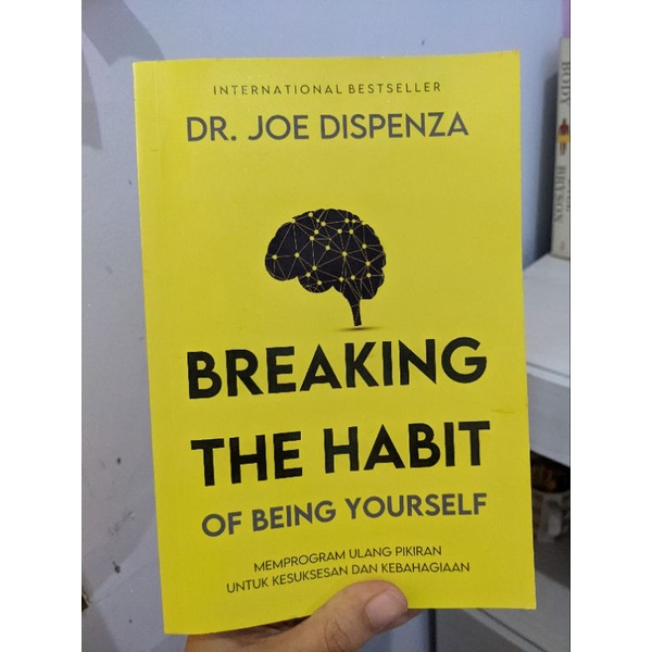 หนังสือ "Breaking the Habit of Being Yourself" Dr. หนังสือมือสอง Joe Dispenza