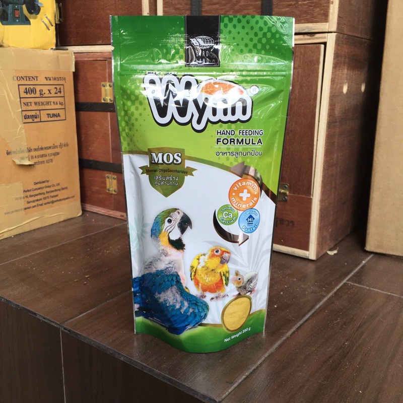 พร้อมส่ง！！ อาหารลูกป้อนนก Wynn ( 250 กรัม )