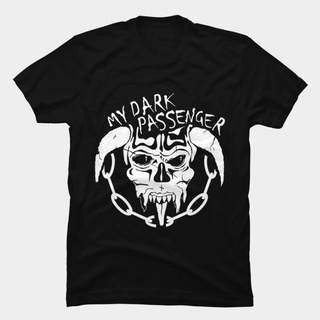 เสื้อยืดครอปเสื้อยืด ลาย My DARK PasengerS-5XL