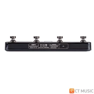 Mooer GWF4 GTRS Wireless Footswitch / Flamma C4 Wireless Footswitch ฟุตสวิตช์ GTRS Foots witch