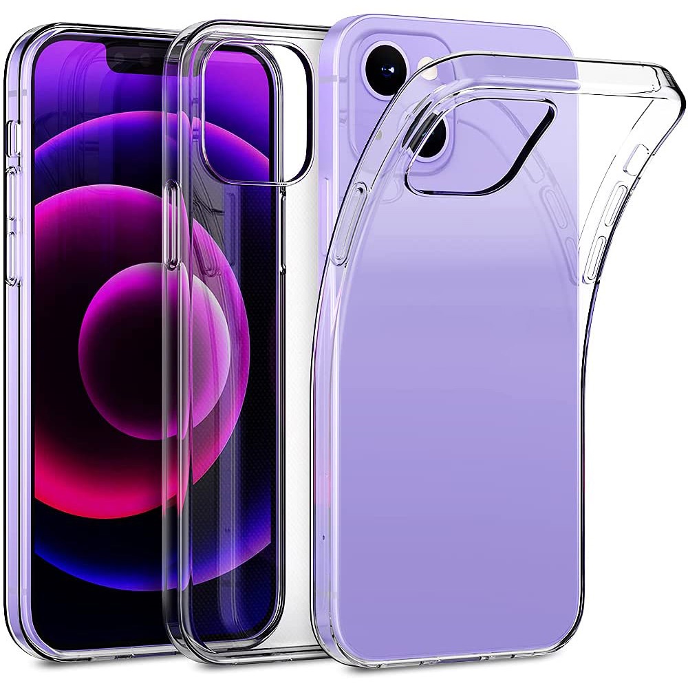TPU เคสกันกระแทก สำหรับ iPhone 16 Plus 15 14 13 12 11 Pro Max 13 Mini X XS XR