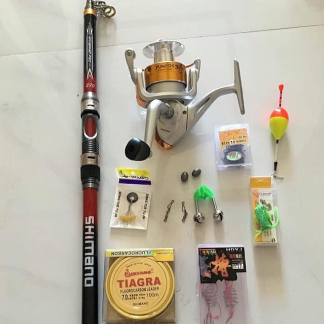 ชุดคันเบ็ด Shimano bl7000