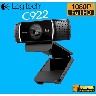 กล้องเว็บแคม webcam Logitech C922 Pro Stream Webcam ความละเอียด HD 1080P