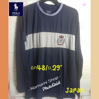 เสื้อยืดแขนยาวชาย/หญิงคละแบรนด์คละไซส์