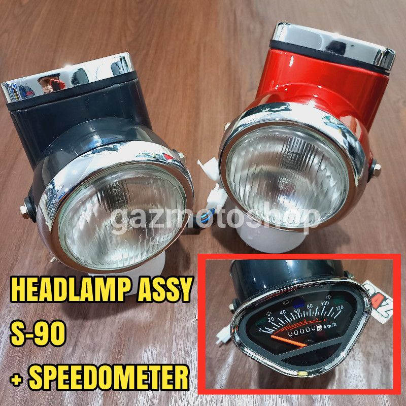 ไฟหน้า CB 100 ASTRA S90 Assy ไฟหน้า S 90 ชุดเชลล์ Speedometer