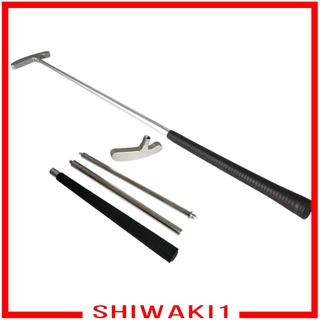 [Shiwaki1] 35\ พัตเตอร์พัตเตอร์ไม้กอล์ฟแบบพับได้ซ้ายและมือซ้าย 3 ส่วน