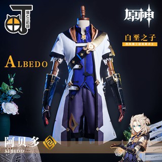 [Pre-Order] ชุด วิก Cosplay Genshin Impact - Albedo