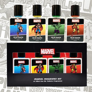 MARVEL Fragrance Set 30ml.x4 ชุดเซ็ตสเปรย์น้ำหอมลิขสิทธิ์แท้จากมาร์เวล