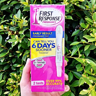 อุปกรณ์ทดสอบการตั้งครรภ์ Early Result Pregnancy Test 2 Tests (FIRST RESPONSE™) รู้ผลล่วงหน้าก่อน 6วัน