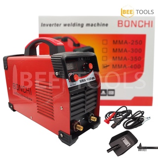 BONCHI ตู้เชื่อม Inverter IGBT รุ่น MMA-400A ตู้เชื่อมไฟฟ้า เครื่องเชื่อม บอร์ดใหญ่ เทคโนโลยี"ไต้หวันแท้