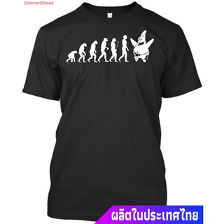 เสื้อยืดลำลอง HAKHA STORE Evolution Patrick Star Spongebob Schwammkopf Tv Kult USA Kinder Child Evolution Patrick Star S