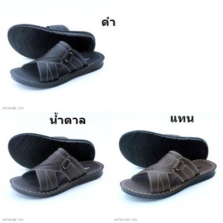 Deblu รองเท้าแตะ รุ่น M5706 สี ดำ น้ำตาล แทน