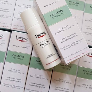 Eucerin Pro Acne Solution Day Mat Whitening SPF30  50ml.