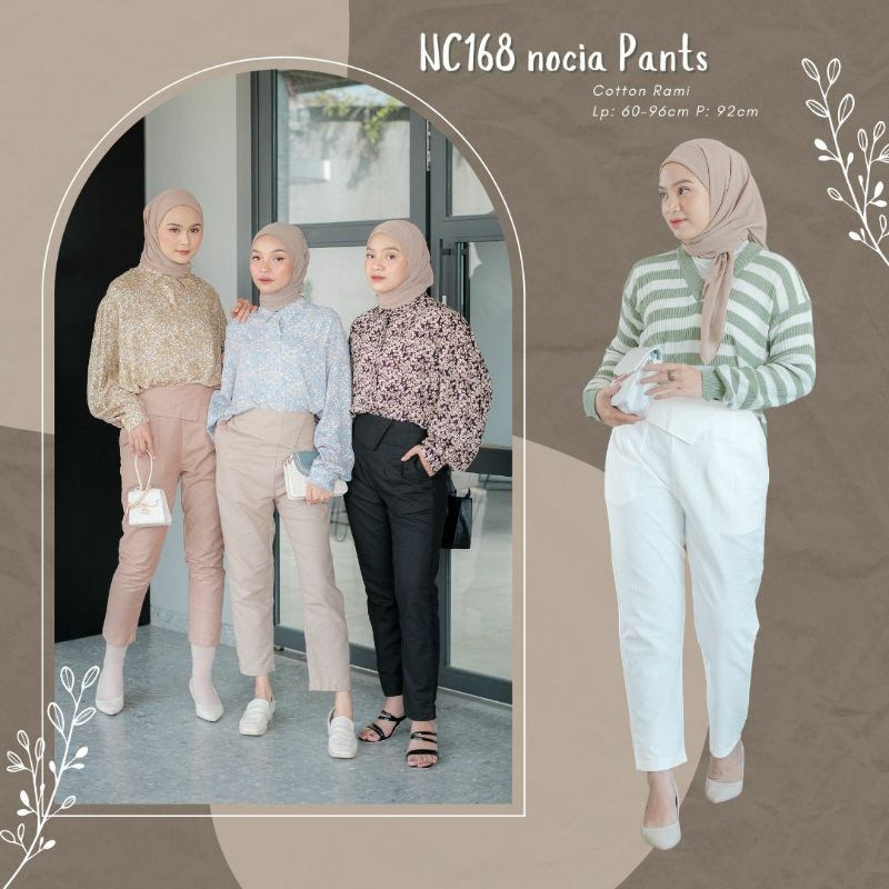 ขายส่งซีรีส์ Nc168 NOCIA PANTS_CATTON RAMI MATERIAL
