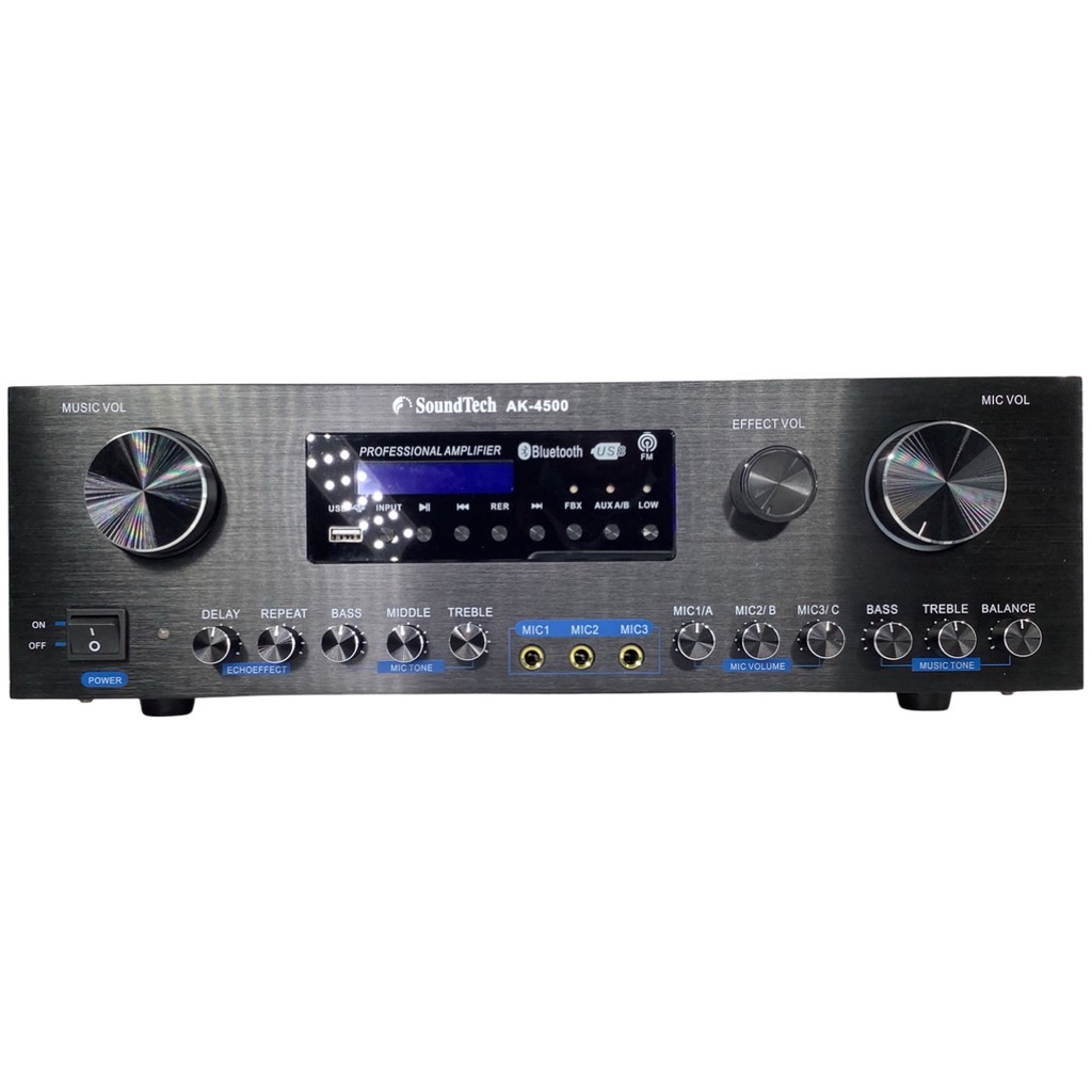 ฟรีค่าส่ง SOUND TECH AK4500 แอมป์คาราโอเกะ (สินค้าใหม่ ศูนย์ไทย)