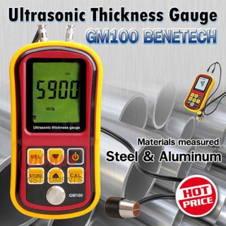 GM100 เครื่องวัดความหนา ULTRASONIC THICKNESS GAUGE