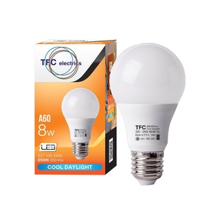 TFC หลอด LED 8W E27 COOL DAYLIGHT